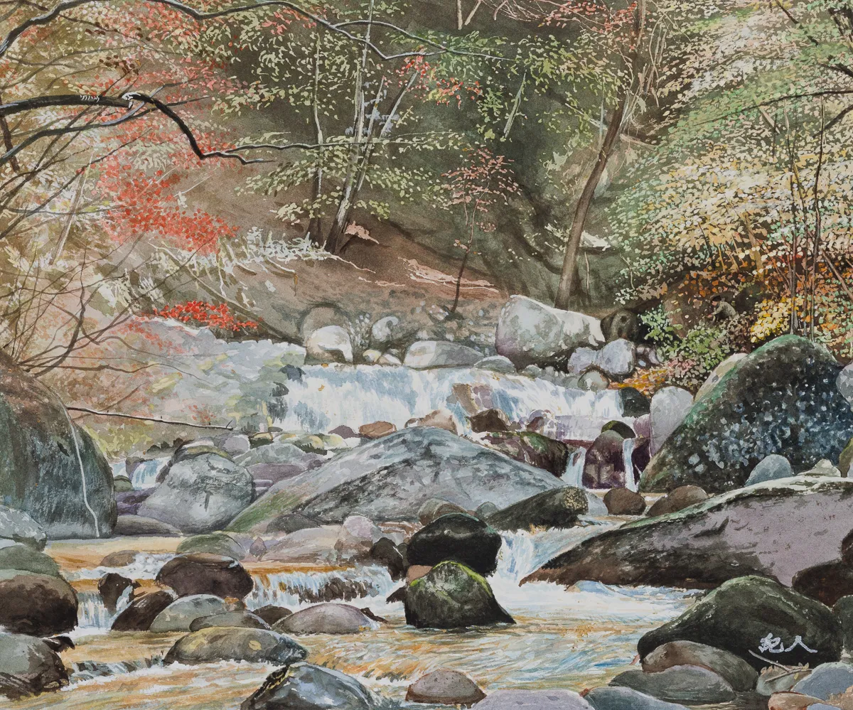 作品名　光の流れ