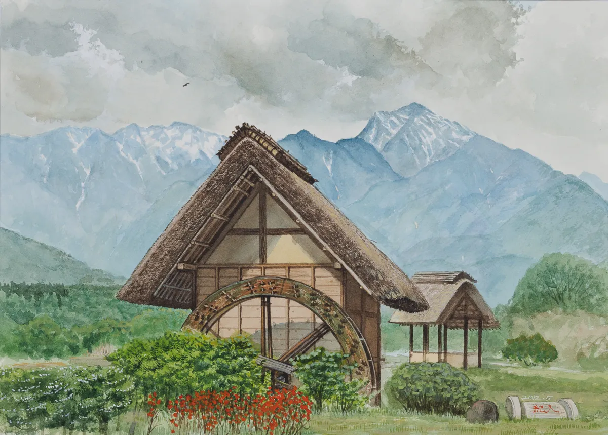 作品名　水車小屋